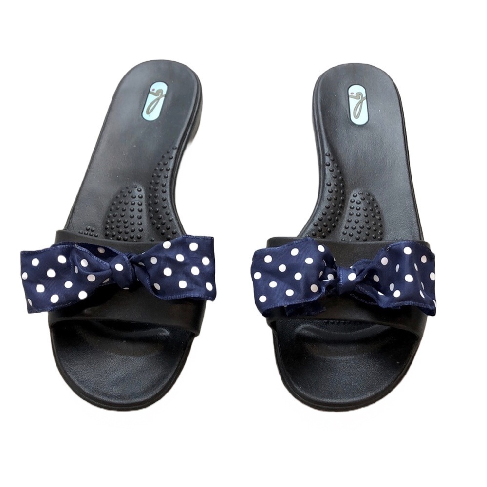 Oka B Slide Sandals - Ribbon Can Be Changed‎ Large